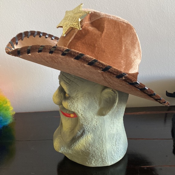 Halloween cowboy sheriff hat - Picture 3 of 3